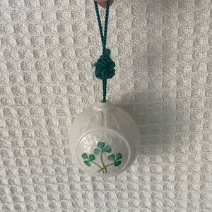 Belleek Fine China Nativity Christmas Ornament Crafted In Ireland